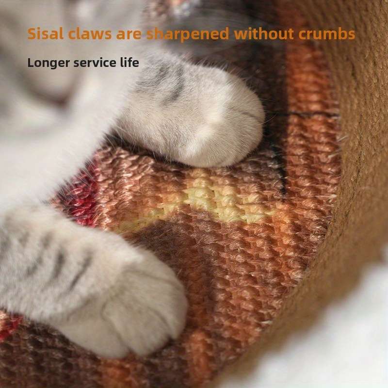 Pet Supplies Color Deep  Mouth Cat Bed  Black Koala Pattern