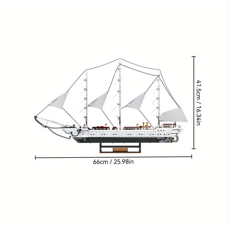3D Jigsaw Puzzle Model Ship