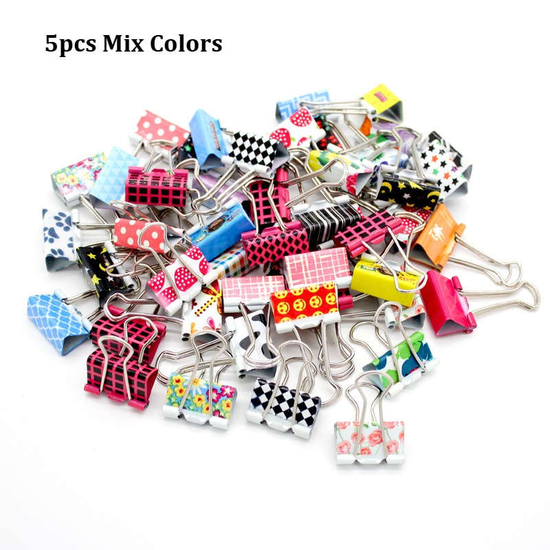 Clip Mix Colors Storage 5Pcs
