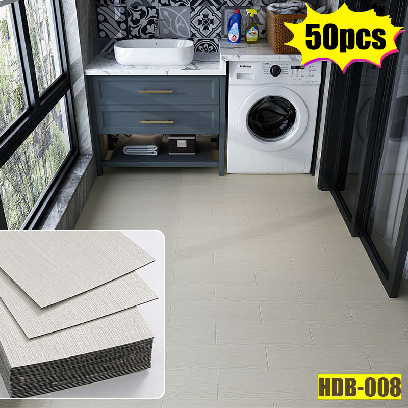 Self Adhesive Floor Stickers Hdb 006 45*15Cm 50Pcs