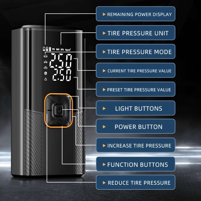 Psi Portable Air Pump