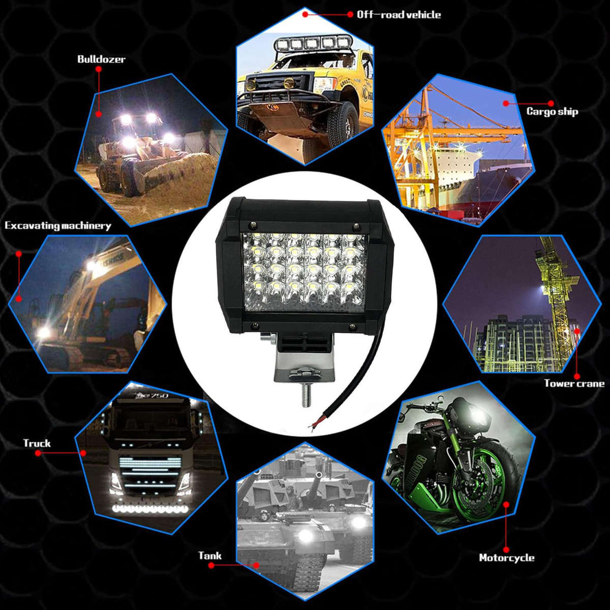 Car Lights Quantity 2Pcs