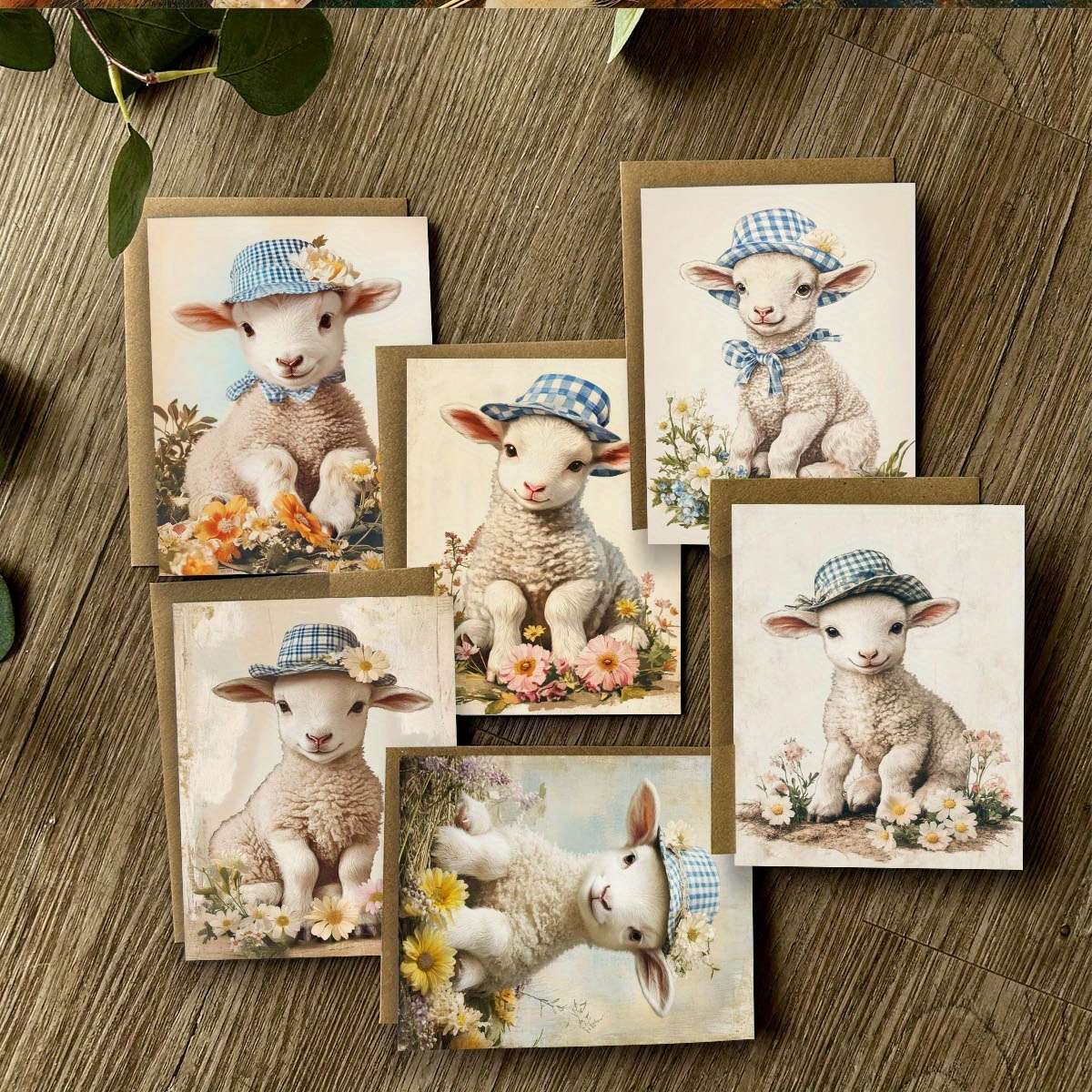 Greeting Cards Quantity 6Pcs