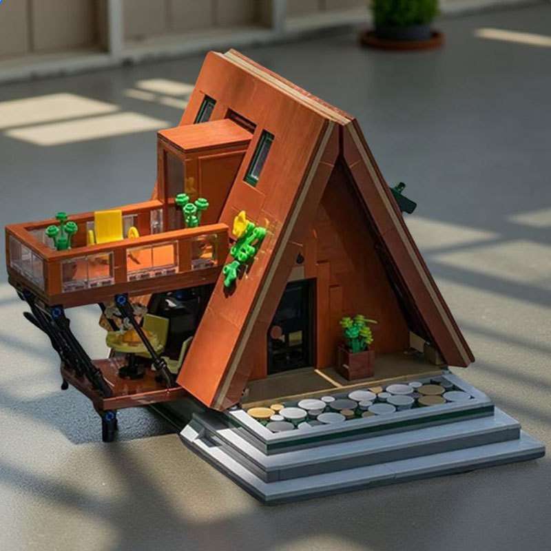 3D Model Desktop Ornaments Model Jd038 Stylelog Cabin