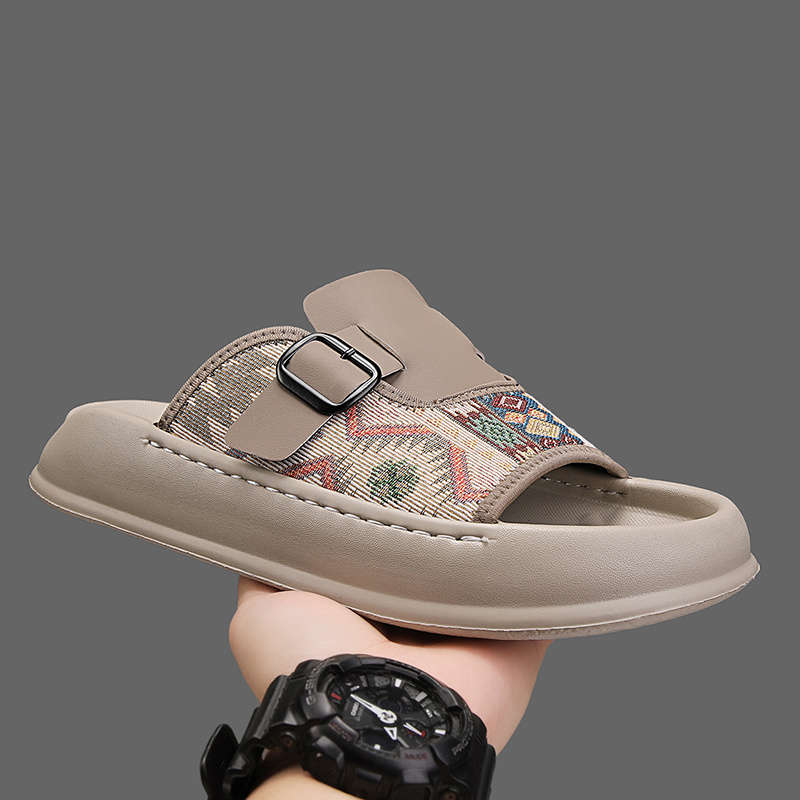 Sandals Color Khaki Size Uk 9