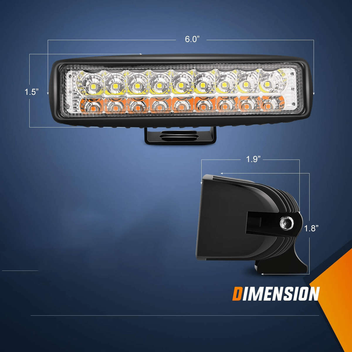Car Lights Color 2 Pieces Light Whiteamber