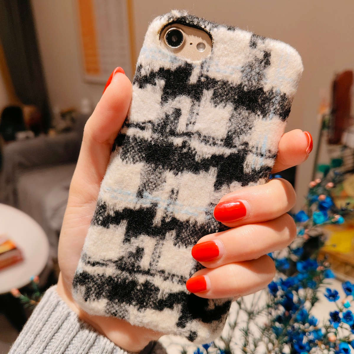 Black For iPhone Phone Case