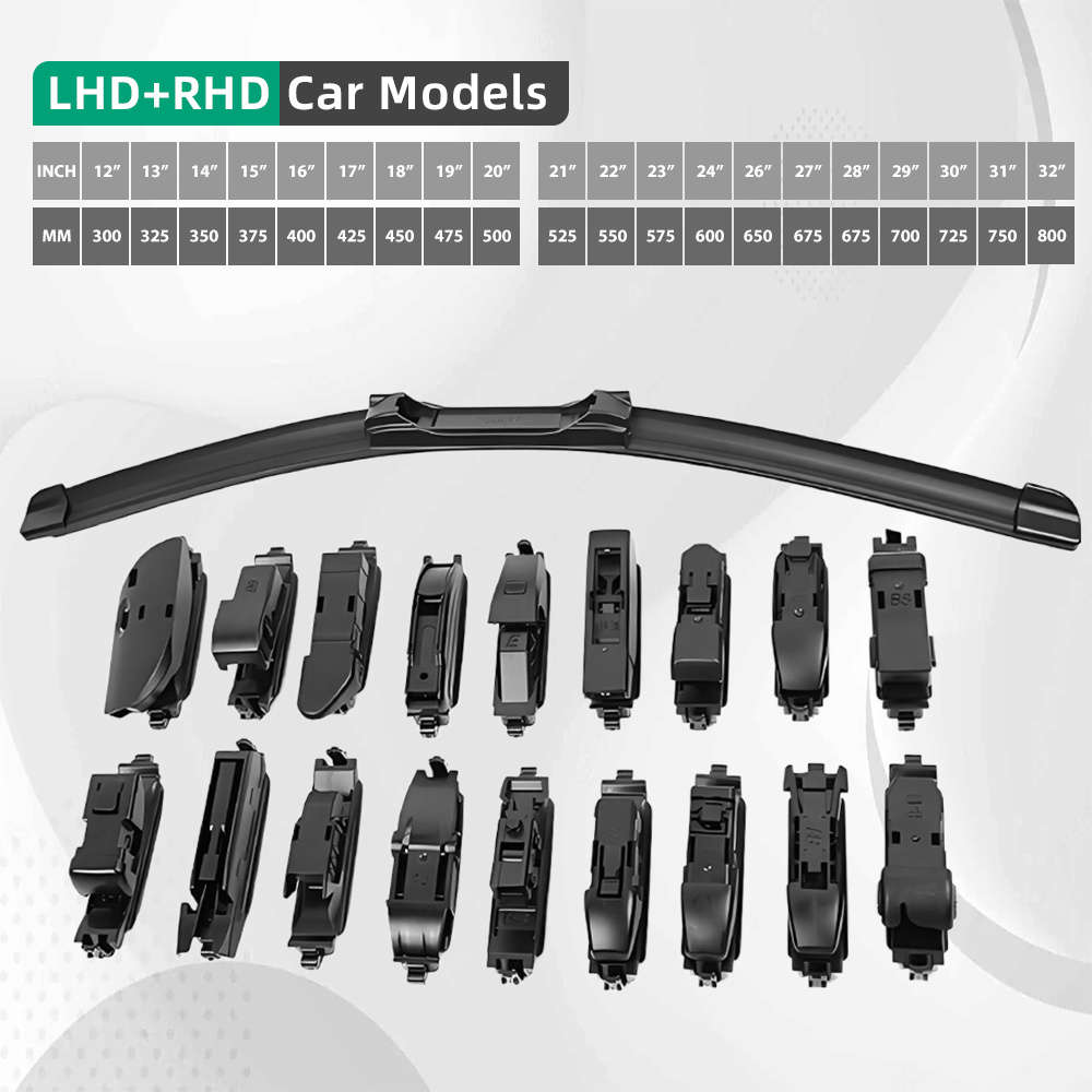 Windshield Wipers Model B2 Quantity 2Pcs