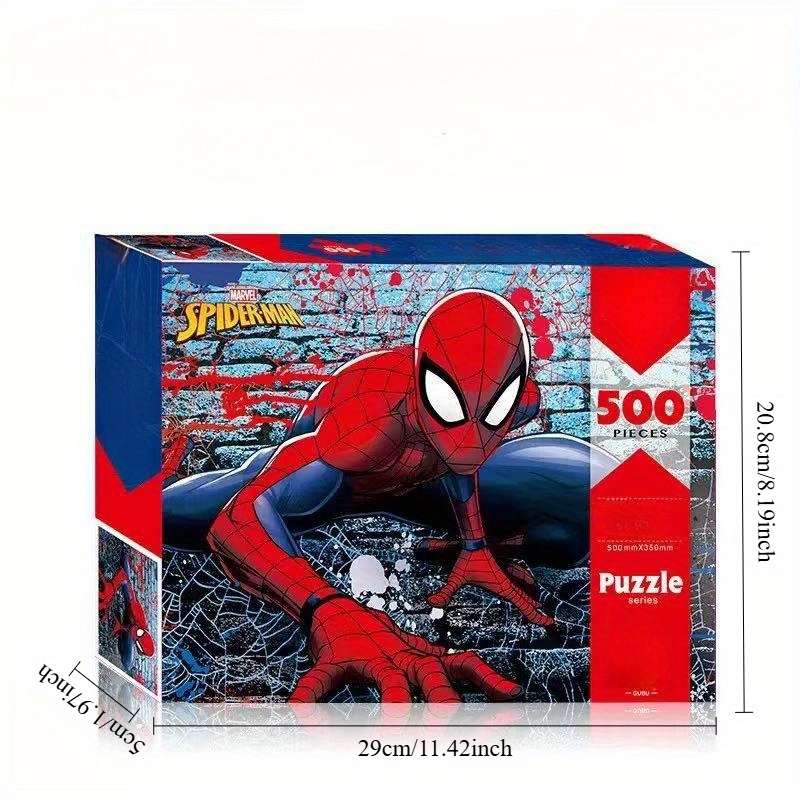 500pcs Jigsaw Puzzle for Adults Challenging Educational Vibrant Superhero-Themed