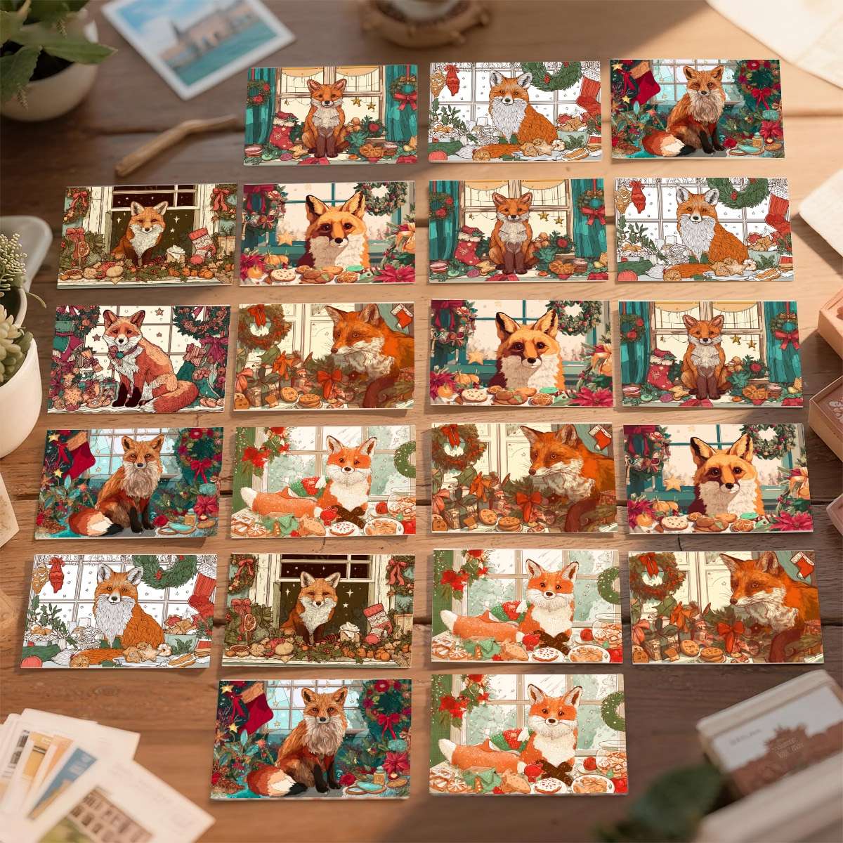 Greeting Cards Quantity 32Pcs