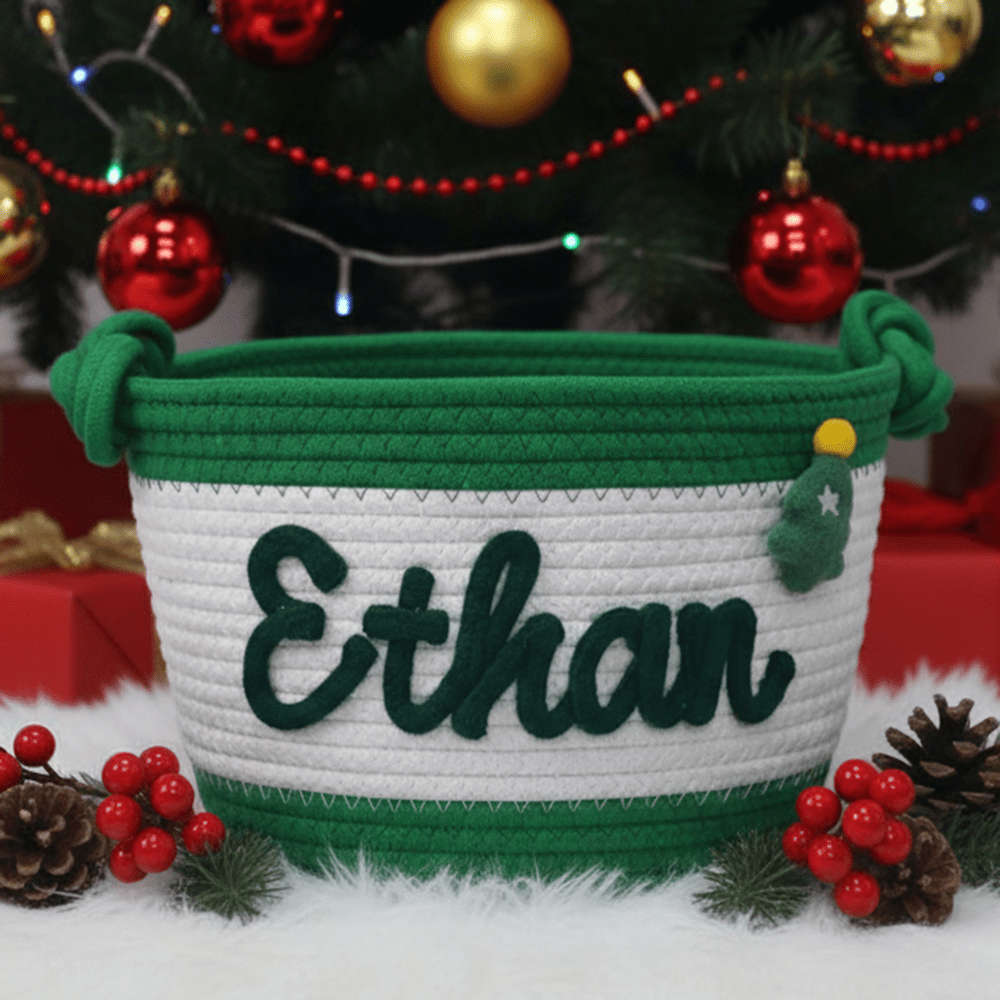 Christmas Gift Boxes Color A-Green Size M-Name