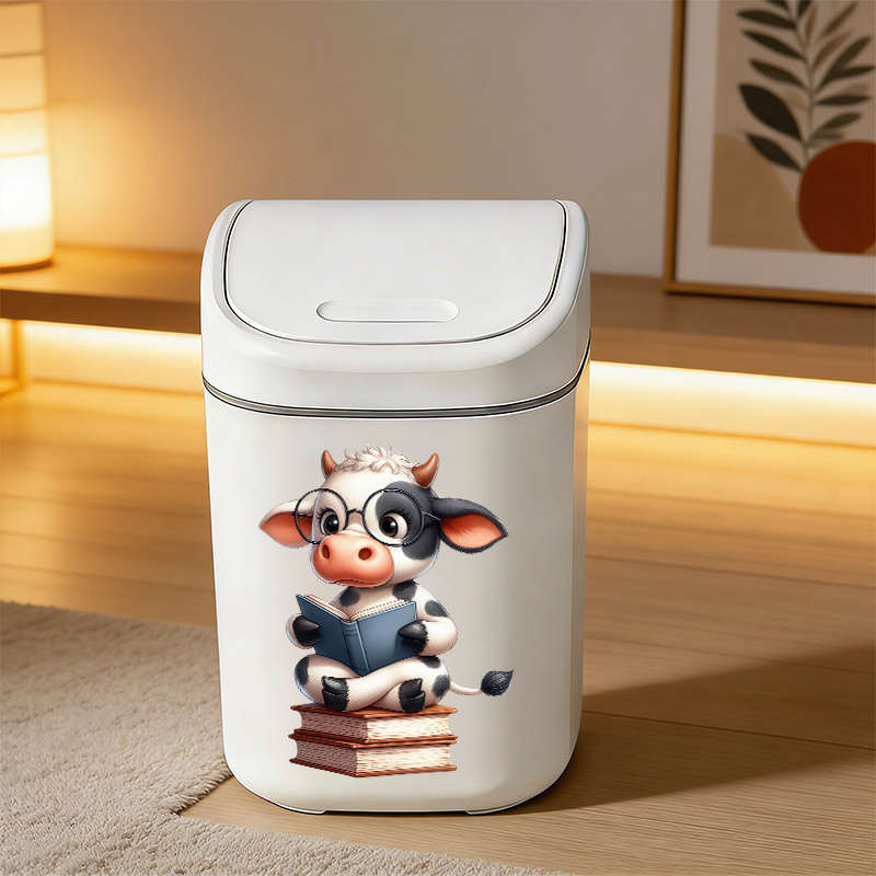 Garbage Can Color White