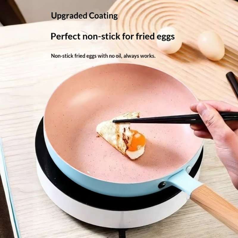 Frying Pan Size Blue 20Cm Without Lid