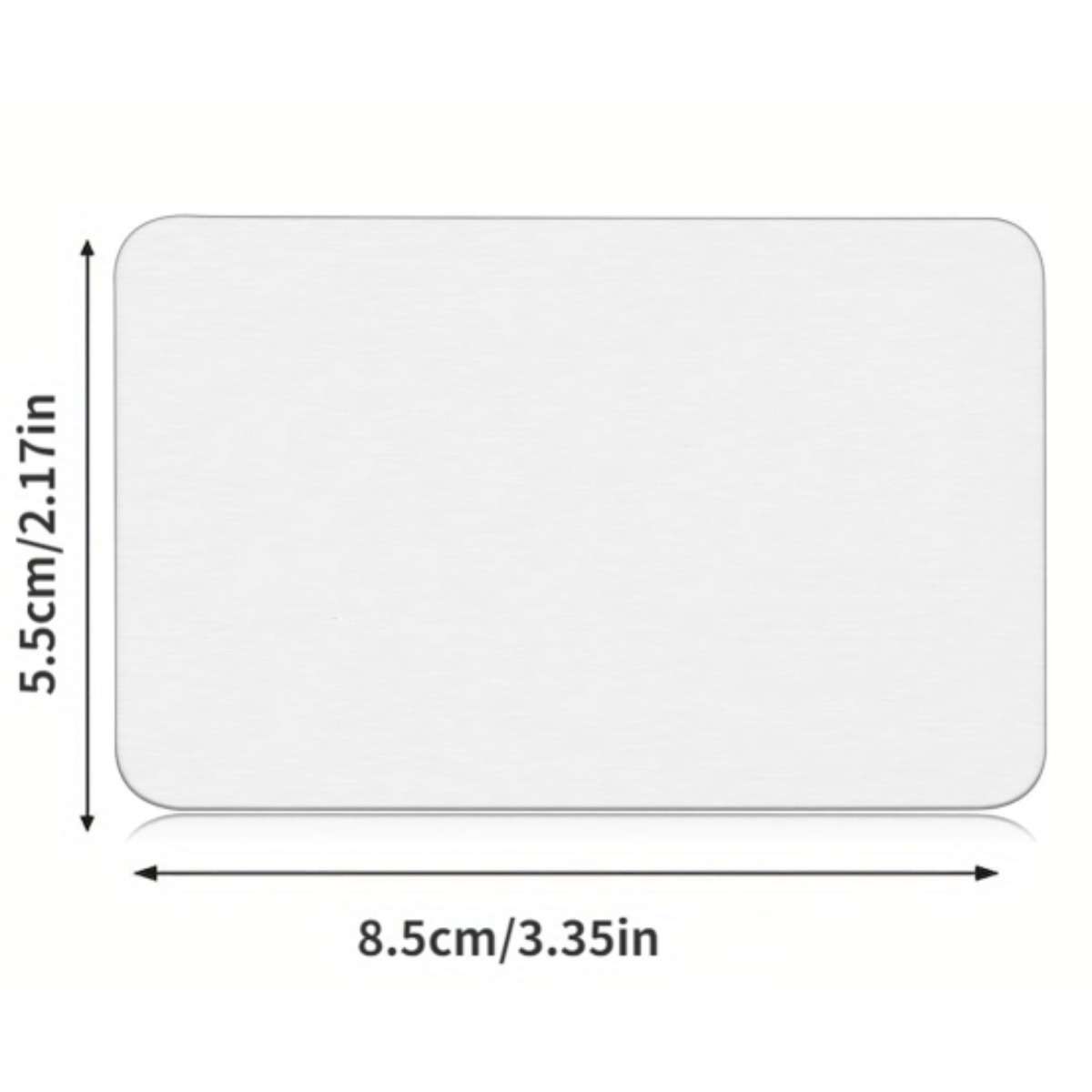 Greeting Cards Color Silvery Grey