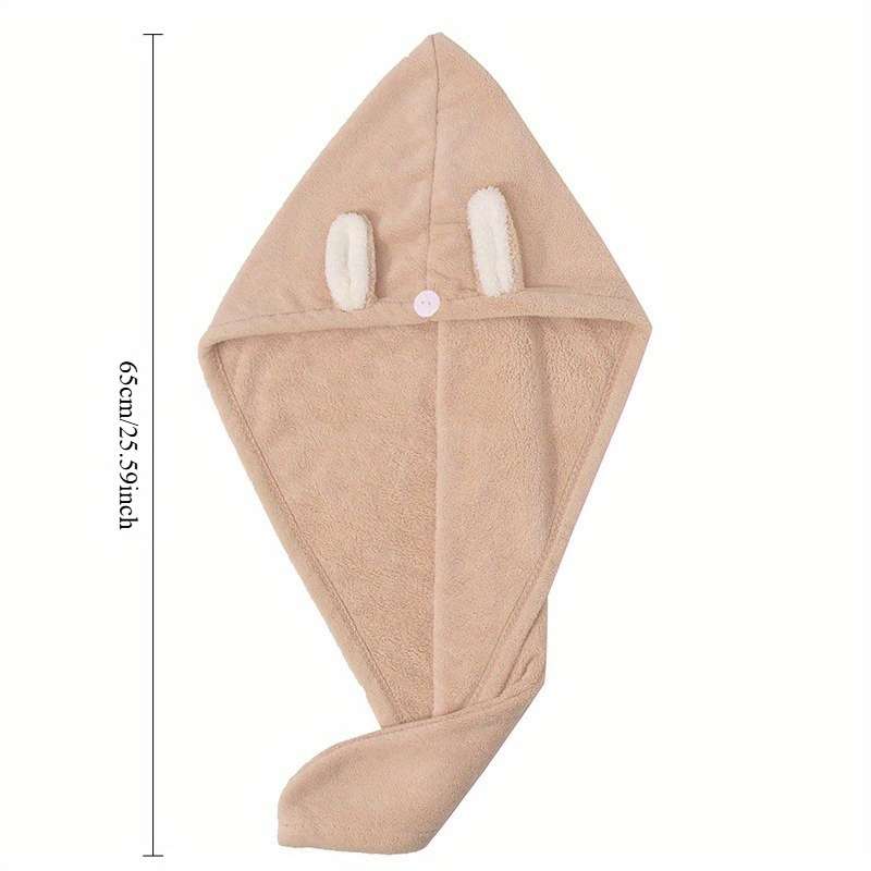 Hair Turban Khaki Size 2Pcs