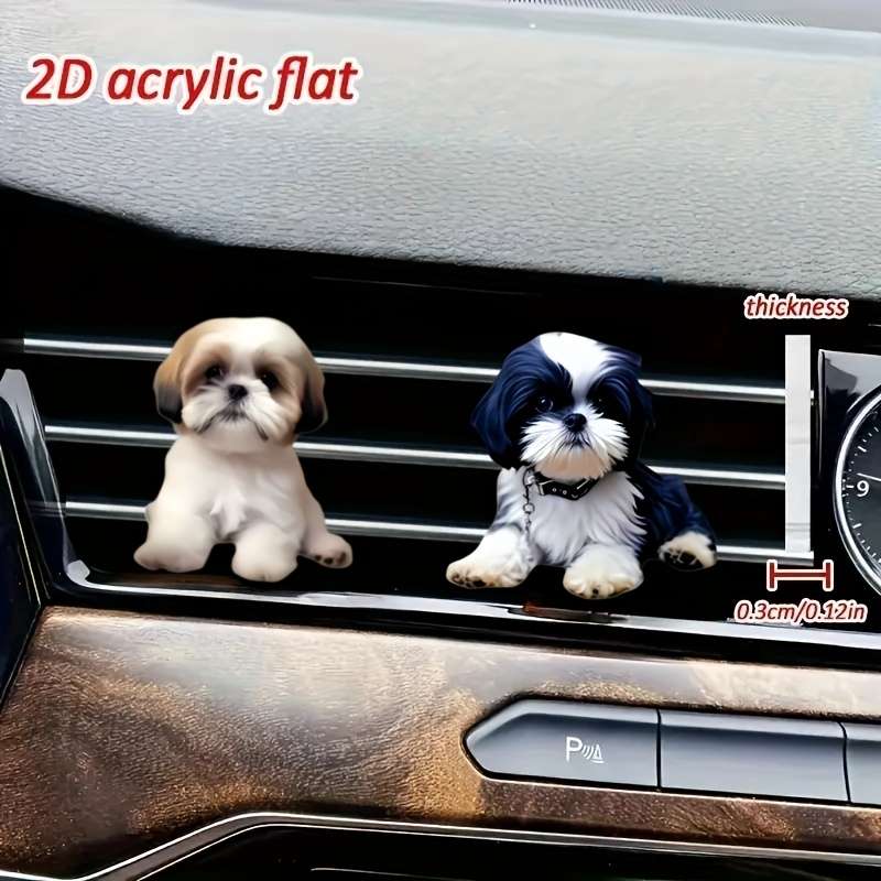 Car Interior Decor Style 2 Dogs