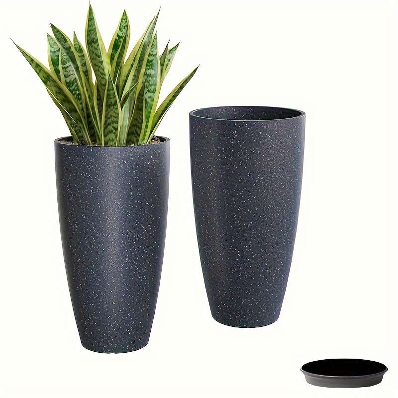 Flowerpot Color Dark Gray Quantity2Pcs