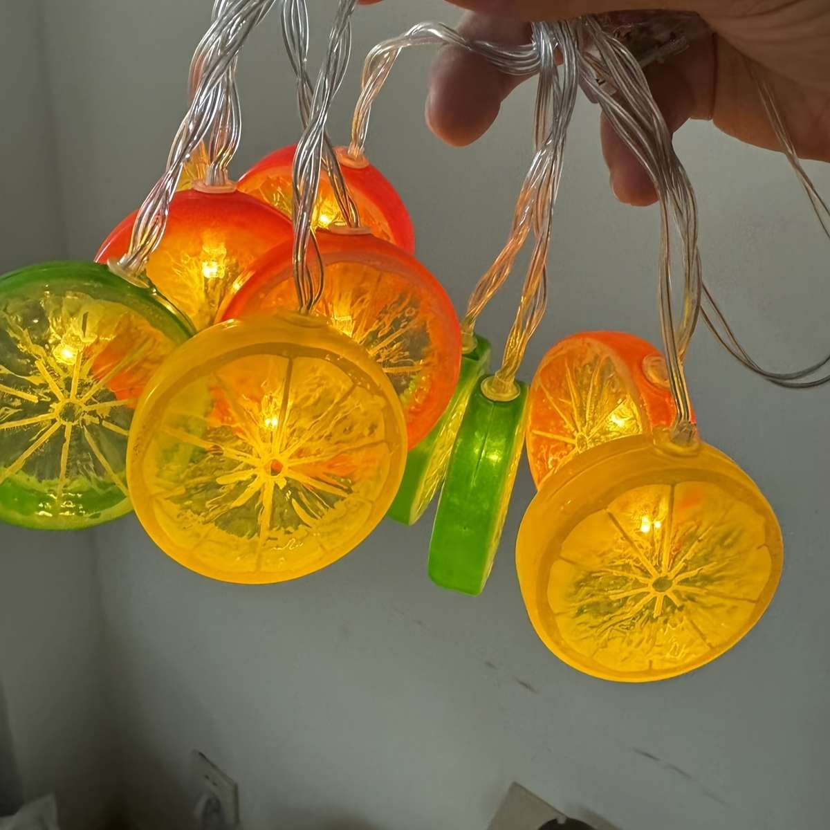 Christmas Lights Tangerine