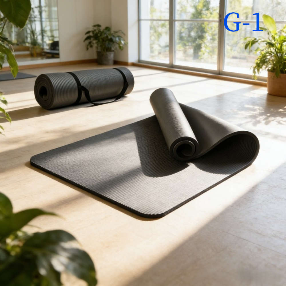 Yoga Mat 0.5Cm Black Items Light Luxury