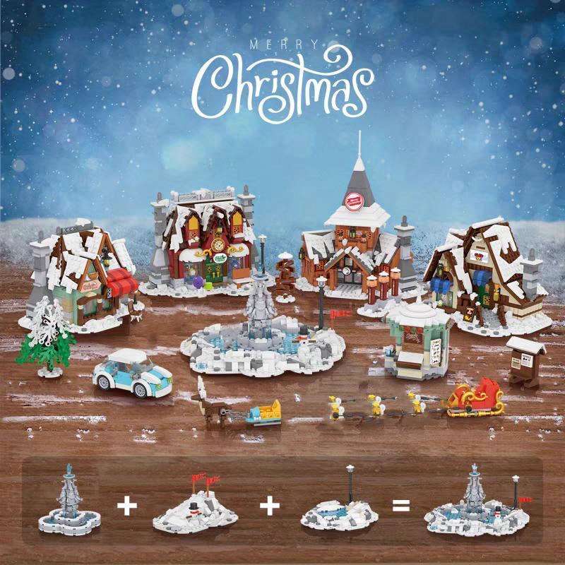 Building Toy Architectural Model Toy Set Size Cake Shop