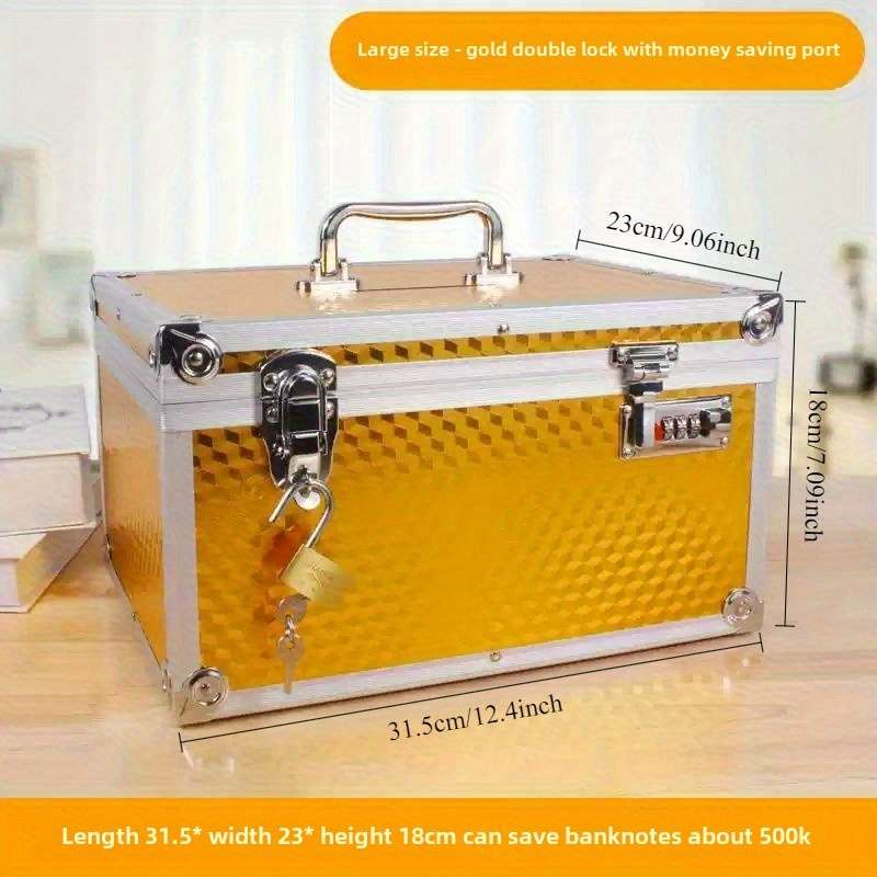 Safety Storage Box Color Black Sizelarge