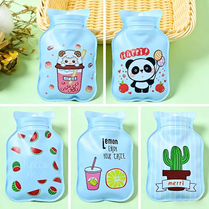 Hot Water Bottle 2Pcs Random Style