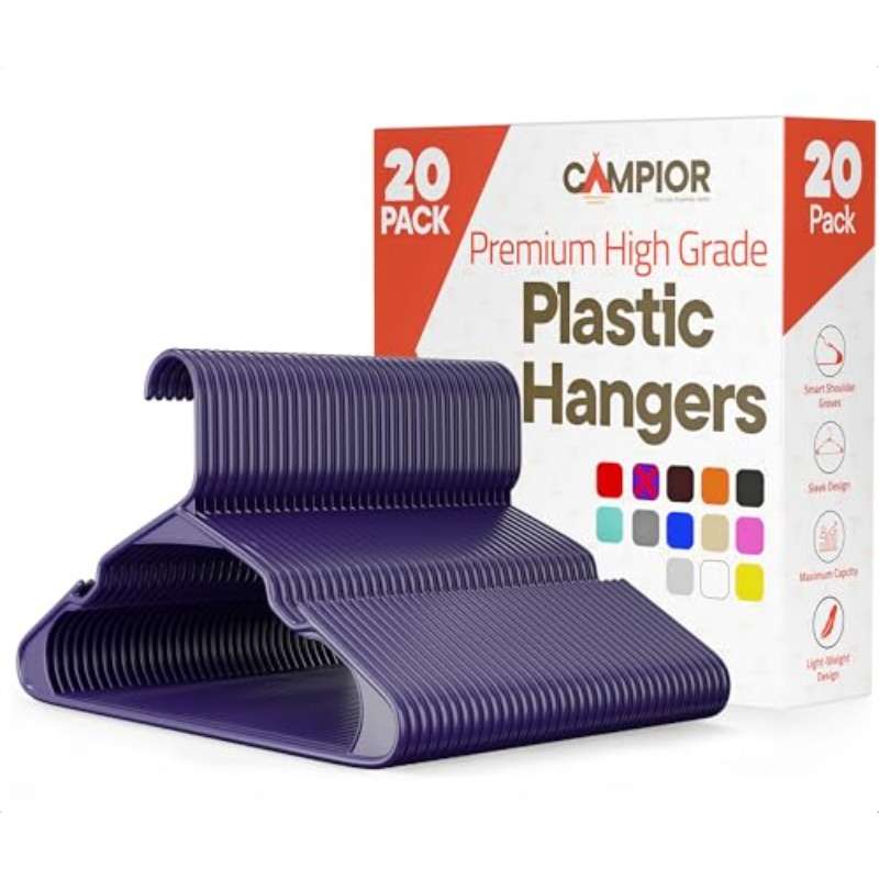 Coat Hanger Color Purple