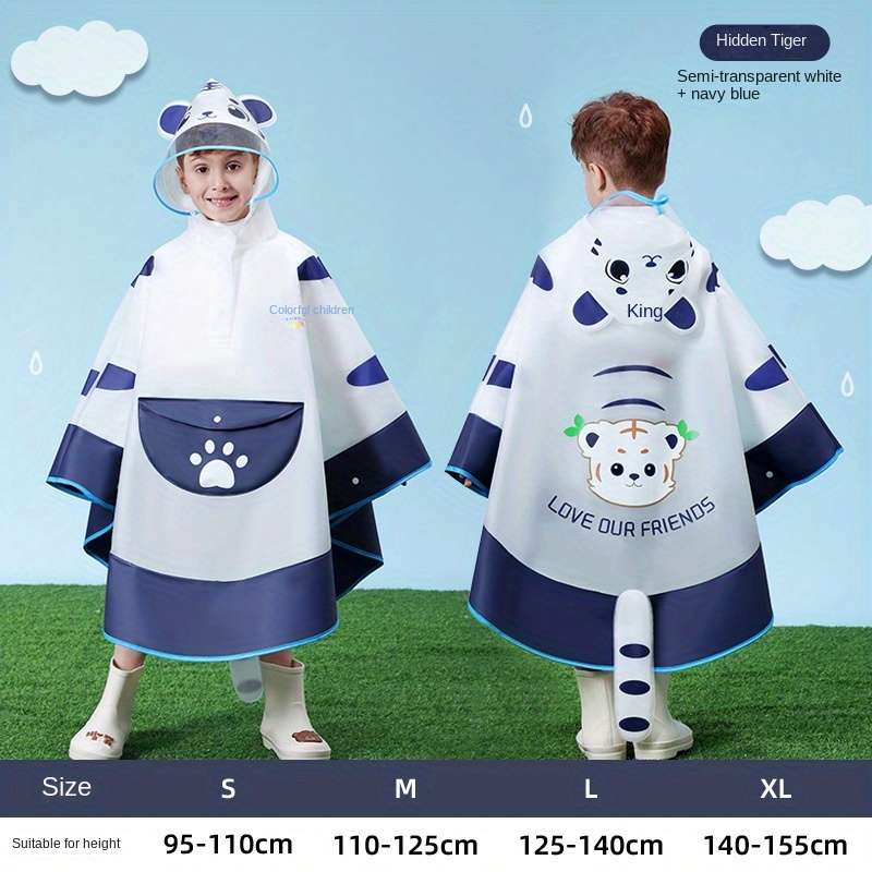 Raincoat Hidden Tiger Size S