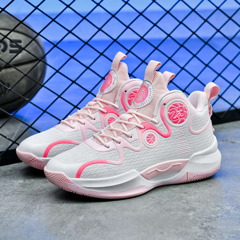 Sneakers White Pink Size Uk 7