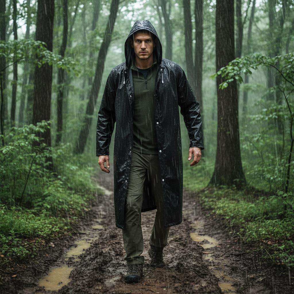 Raincoat Standard Size Universally Applicable Style Men'S And Women'S Universal Windproof Ride