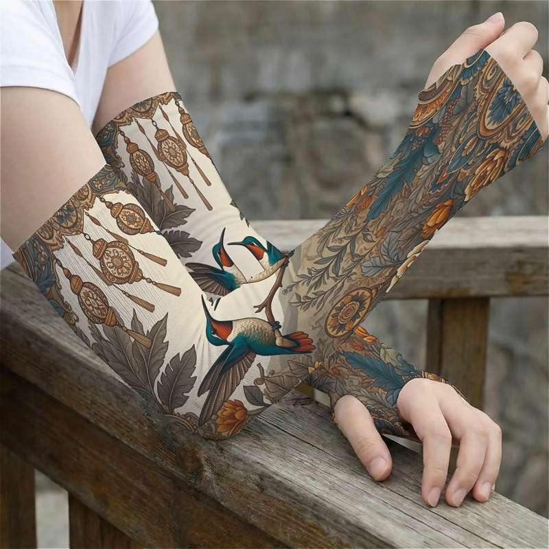 Sunscreen Sleeves Color Multicolor Size One Size