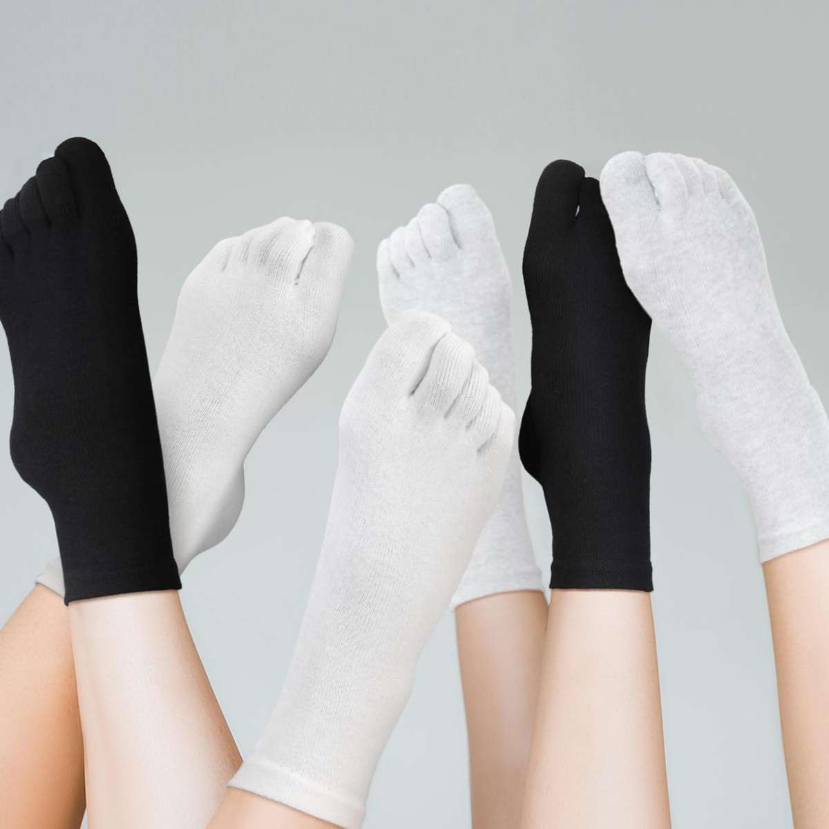 Women S Socks Color 2 White 1 Black