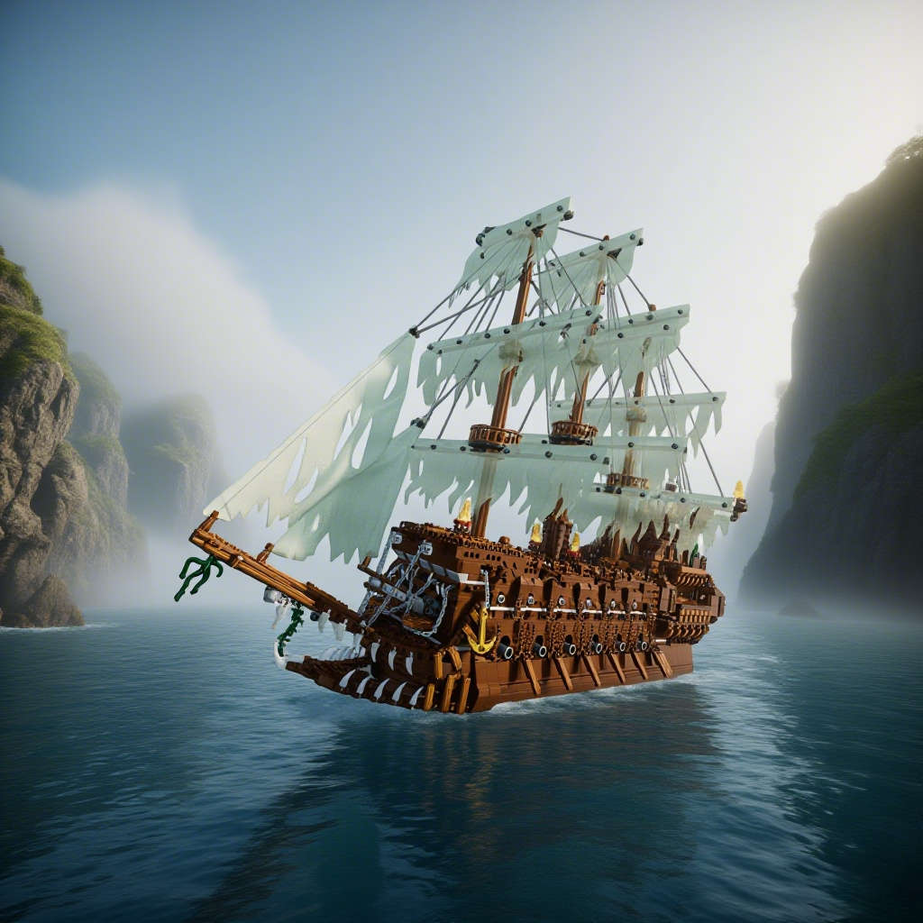 3D Jigsaw Puzzle Model Ship