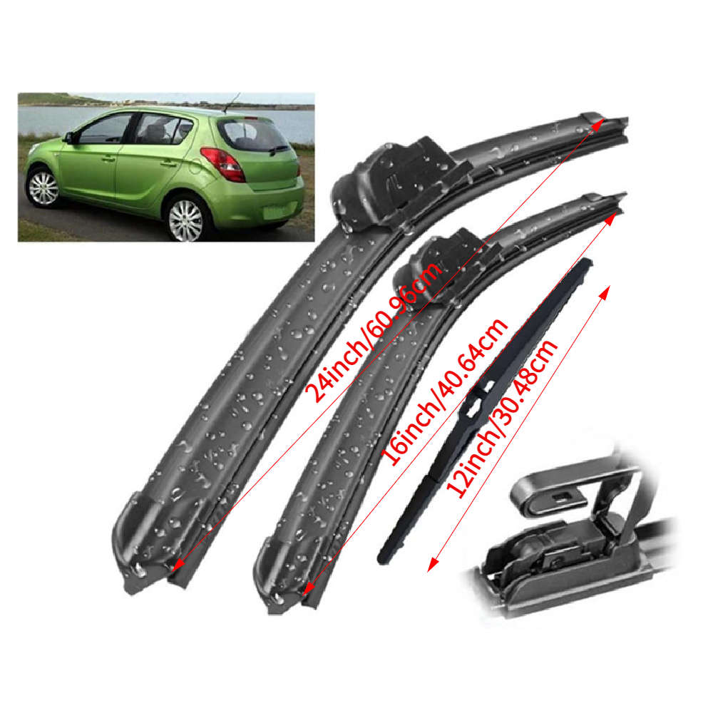 Windshield Wipers Quantity 3Pcs
