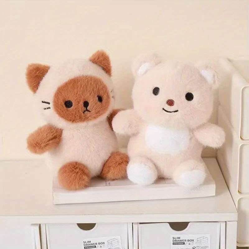 Plush Toyss color Siamese kitten Quantity 1pc