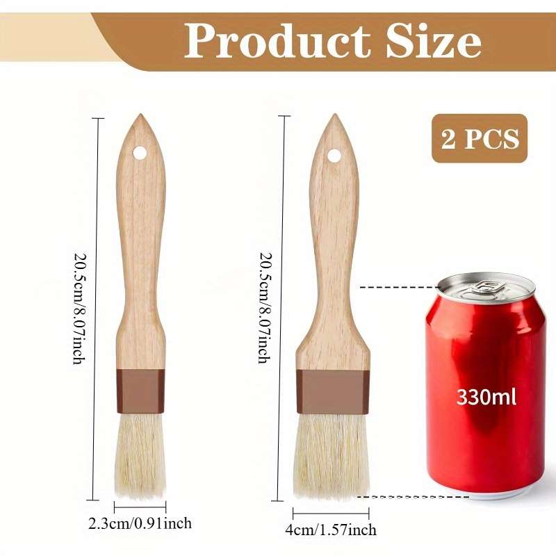 Baking Brush Color Style2 Size 2.54 Cm3.81 Cm