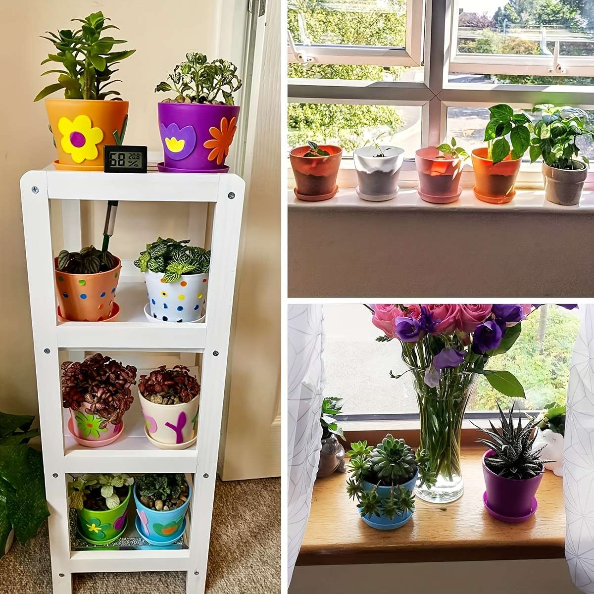 Flowerpotsize Plasticcolor 5 Colors