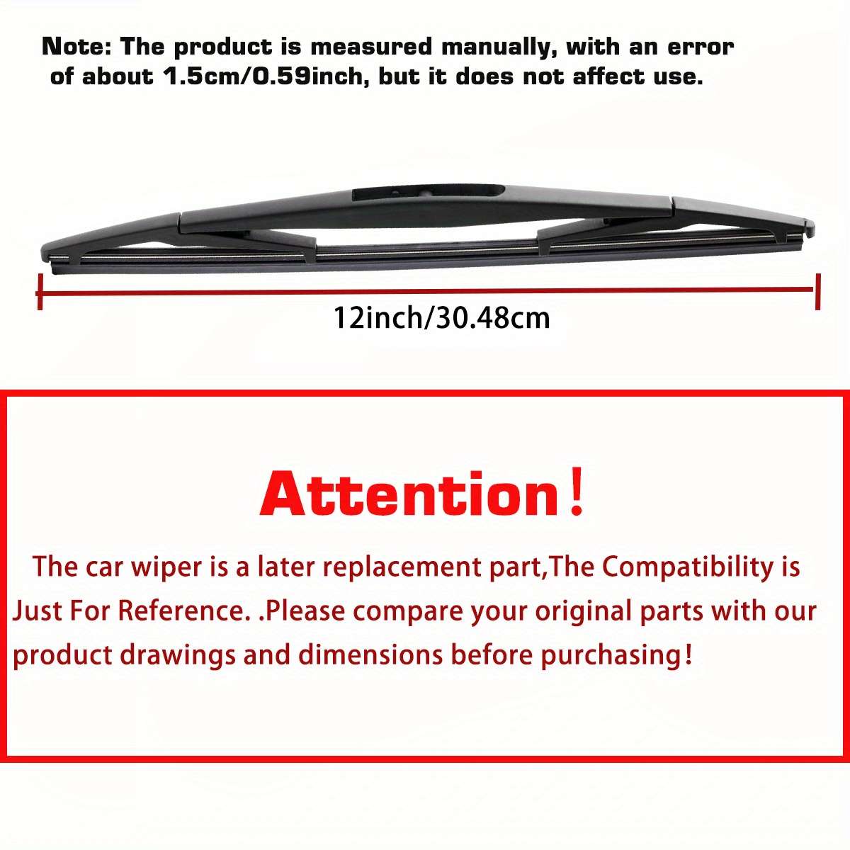 Windshield Wipers Material Natural Rubber