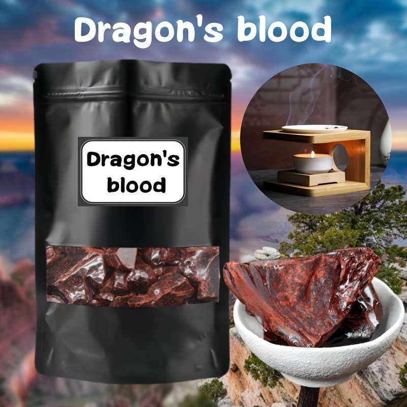 Exquisite Premium Natural Dragon 39 Blood Resin Incense Pure With Strong