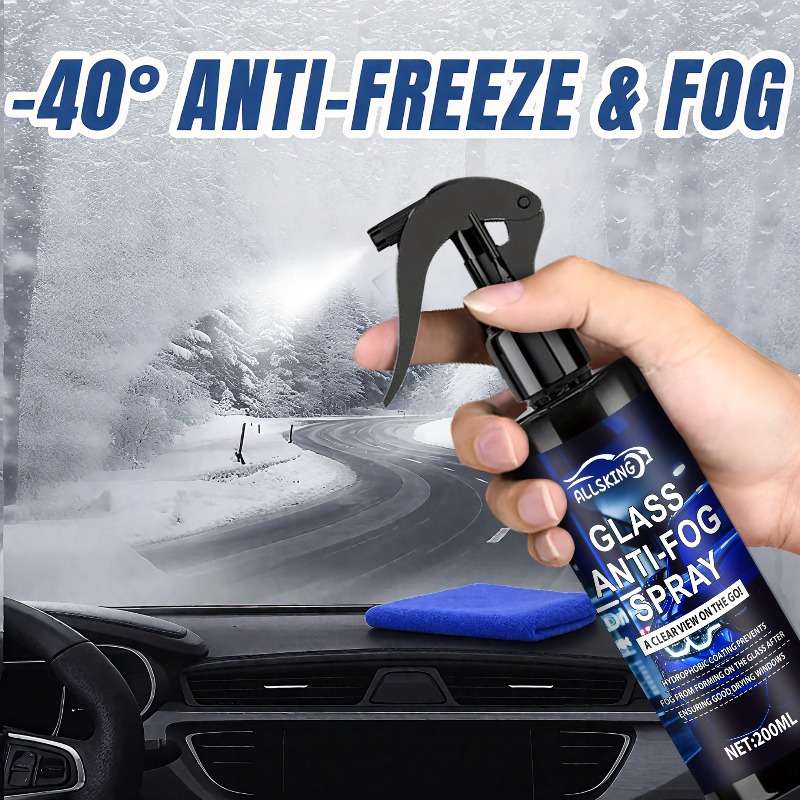 Waterproof Spray For Glass Capacity 200Ml Antifog Solution