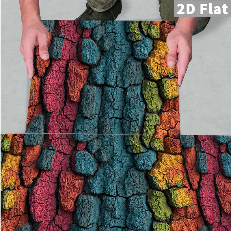 Self Adhesive Floor Stickers 11.81X11.81In30X30Cm
