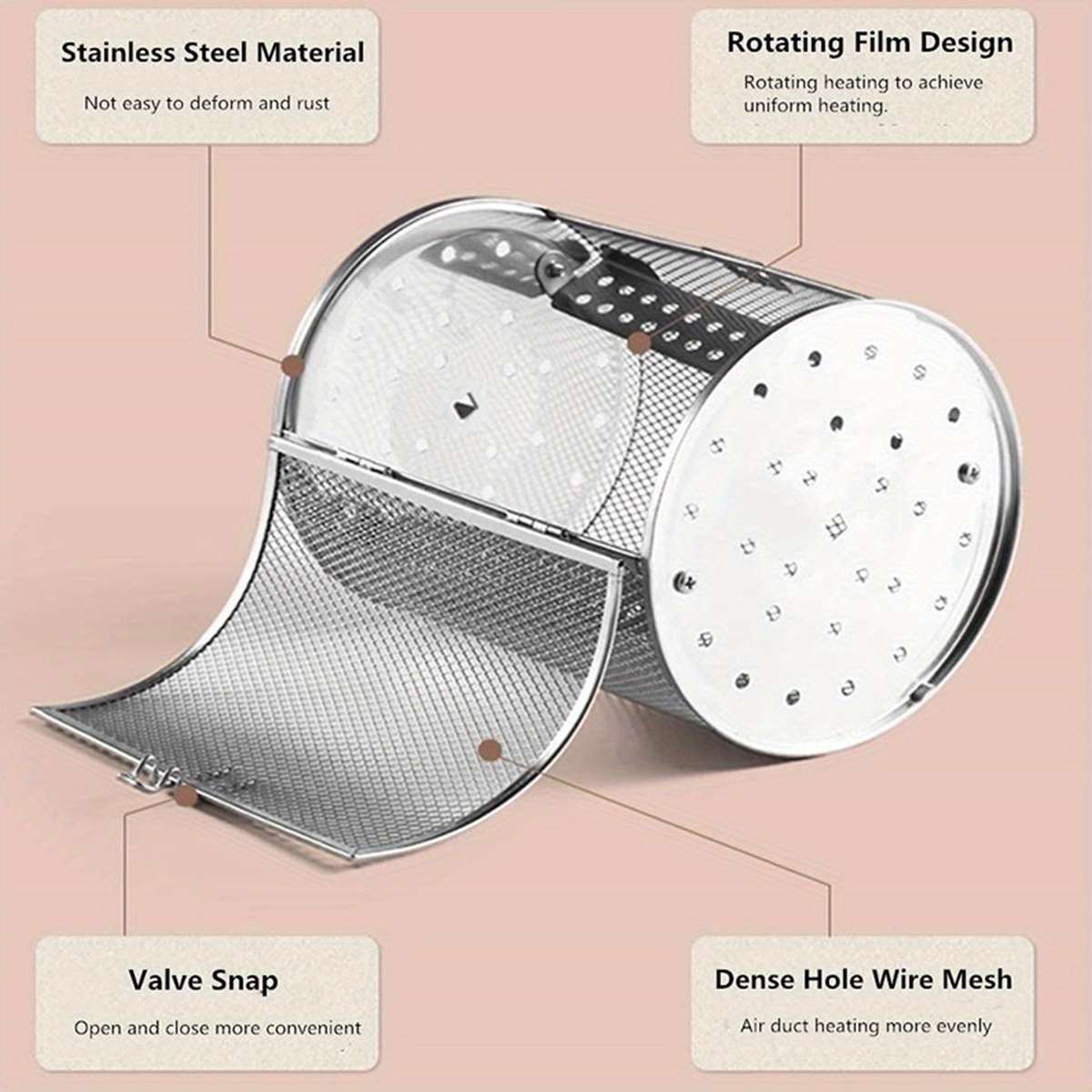 Grilling Net Color Silvery
