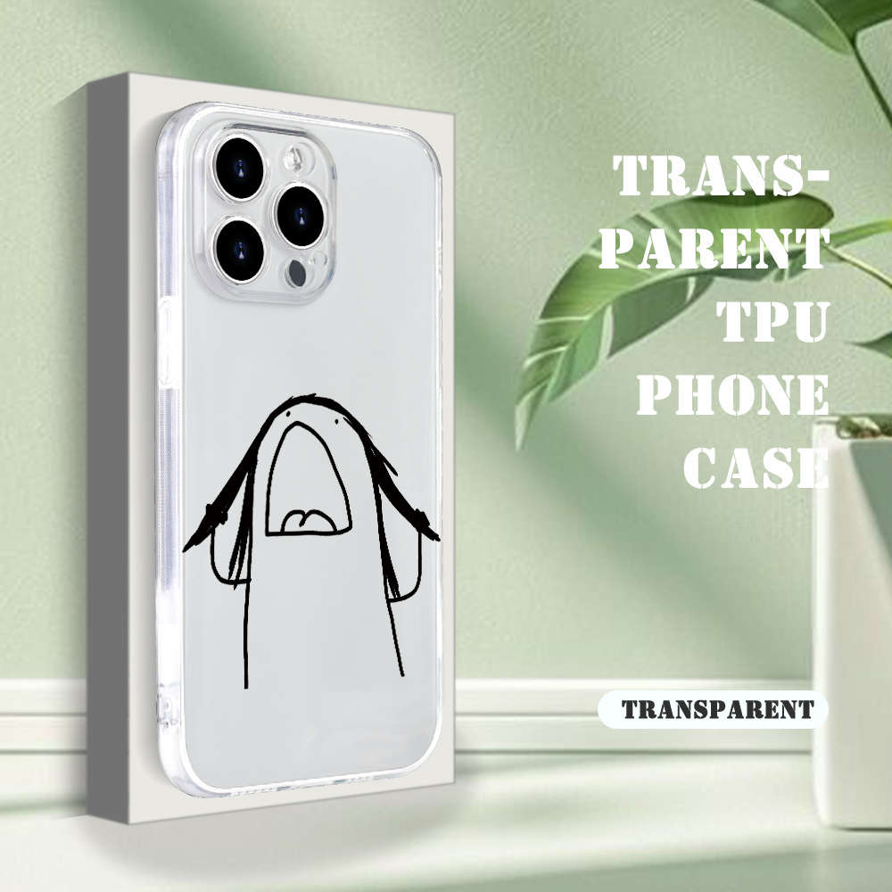 Transparent For iPhone Phone Case