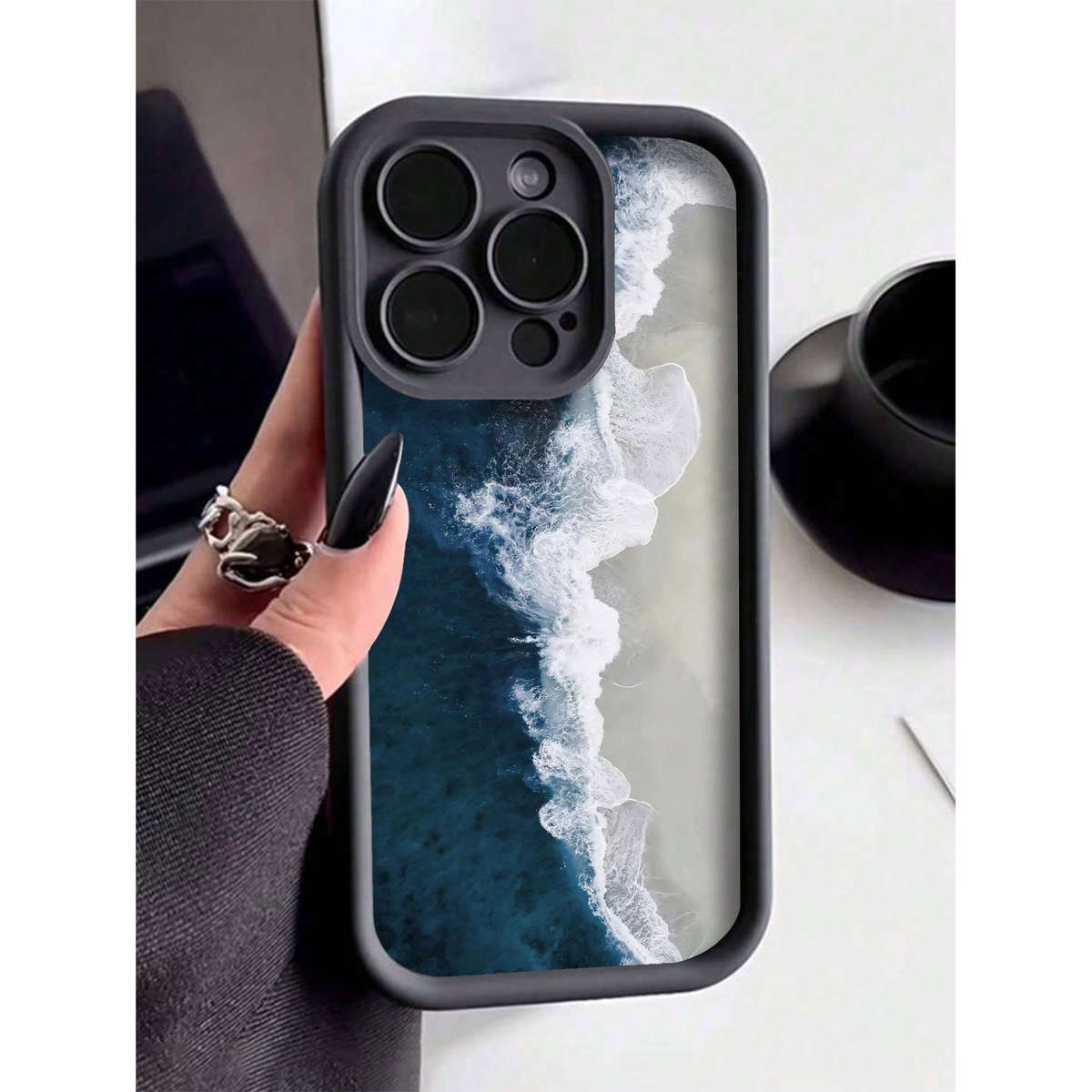 Black For iPhone Phone Case