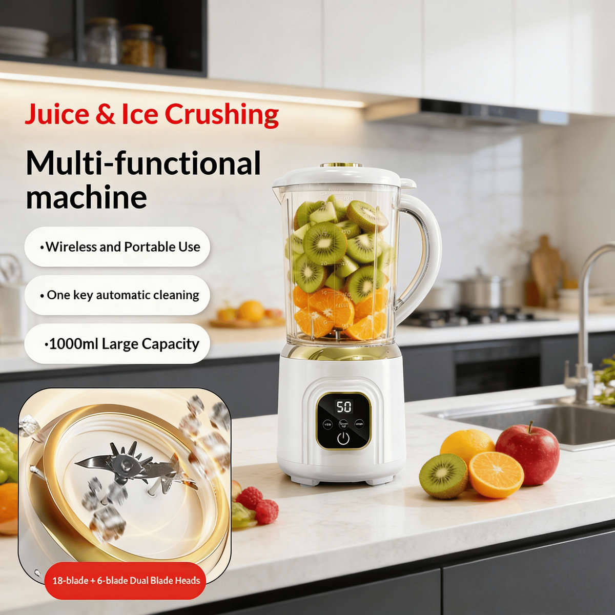 Juicer Color White Styledesktop Juicer