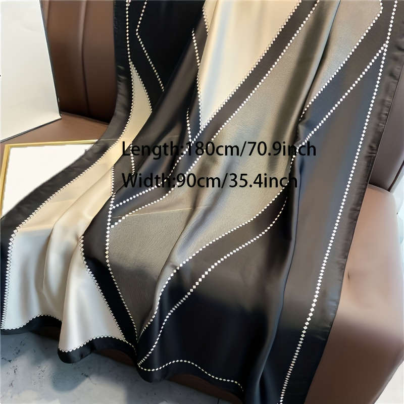 Scarf Color Black
