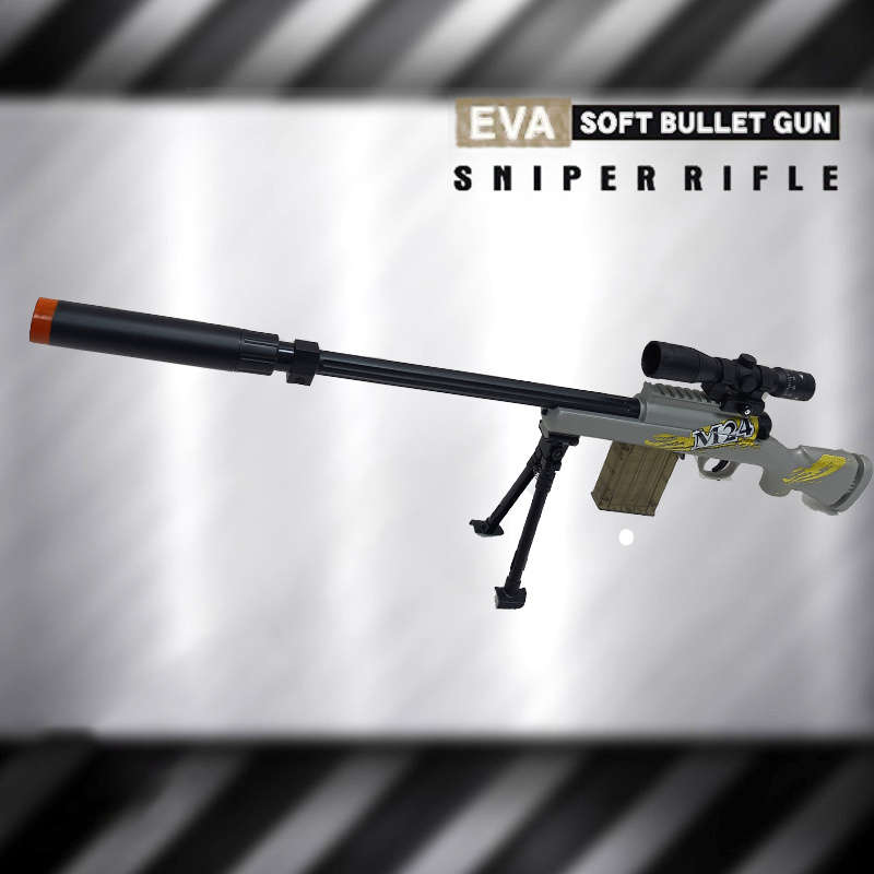 Toy Guns Color  Silvery