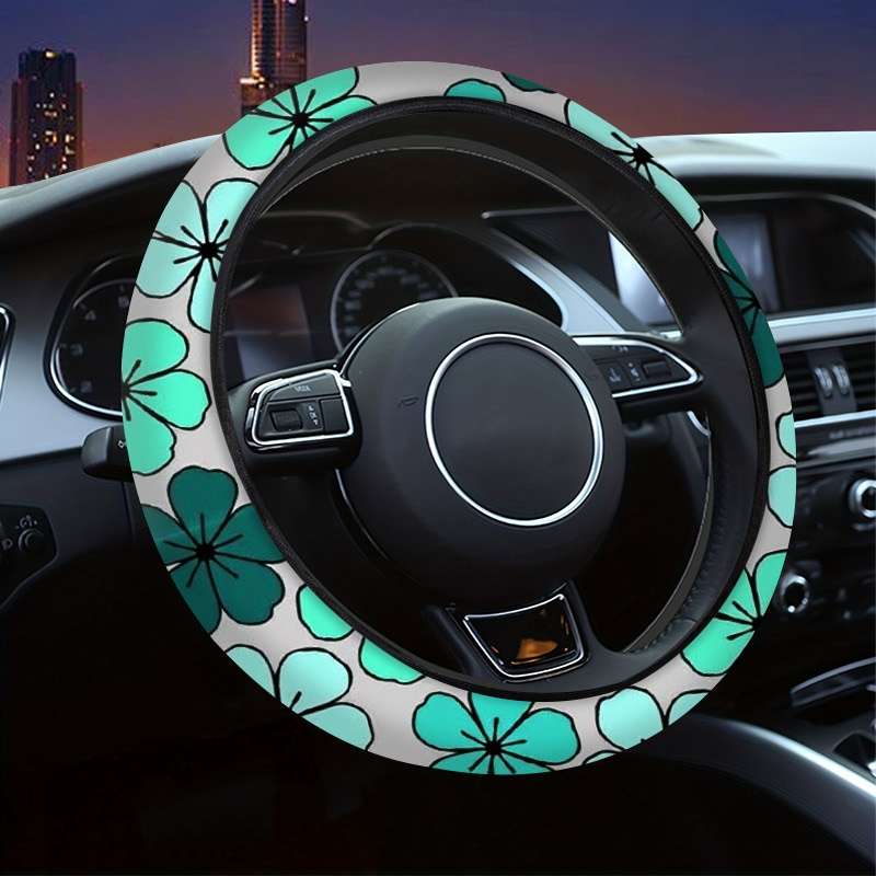 Car Steering Wheel Cover 38X38 Style Digital Printing