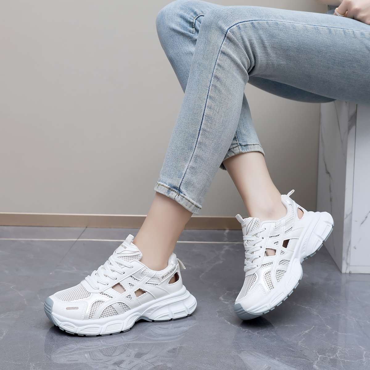 Women S Sneakers Color Blue Sizeuk 3