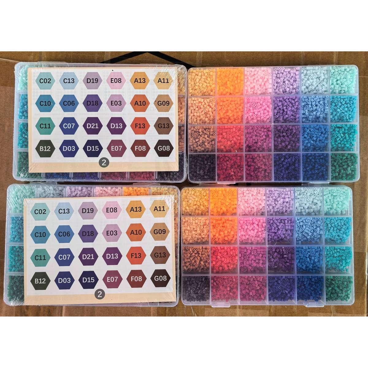 Perler Bead Set 4 Piece Set Color No. 5